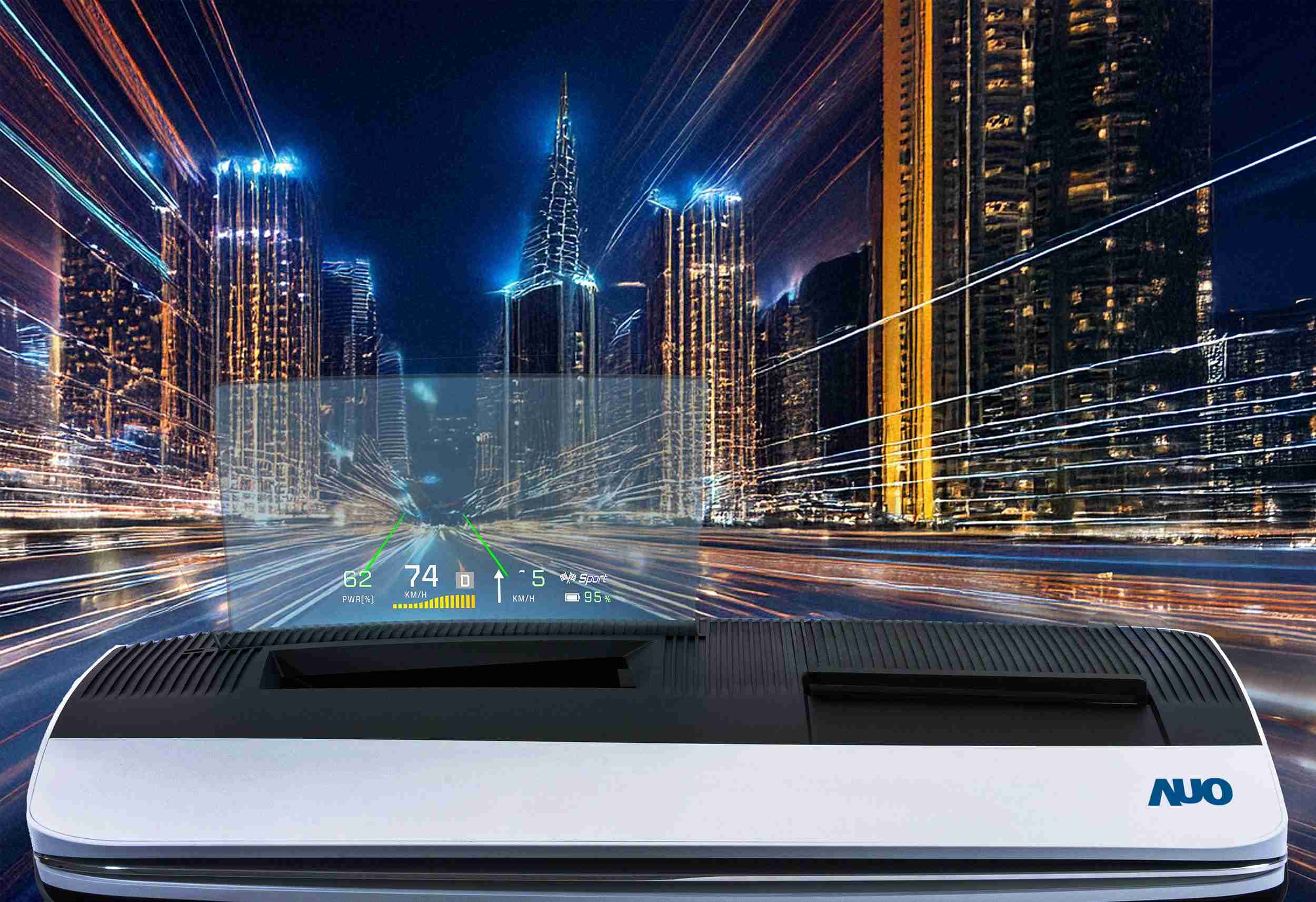 杏悦2推出13吋Micro LED抬头显示器，，，提供高入眼亮度、、、、高色彩饱和度的显示质量，，在阳光下或黑暗中都清晰可见，，，并利用Micro LED模块体积小的优势，，解决车用空间有限的痛点